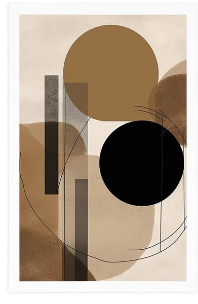Poster forme abstracte No6