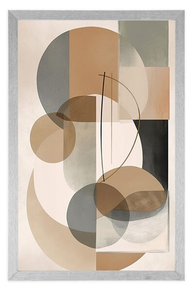 Poster forme abstracte No9