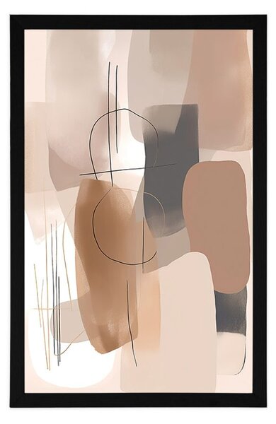 Poster forme abstracte No10