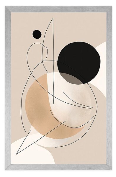 Poster forme abstracte No8