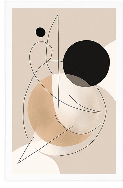 Poster forme abstracte No8