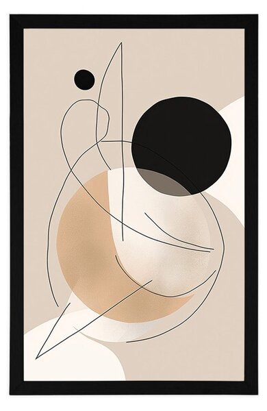 Poster forme abstracte No8