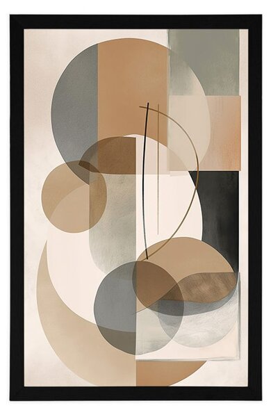 Poster forme abstracte No9