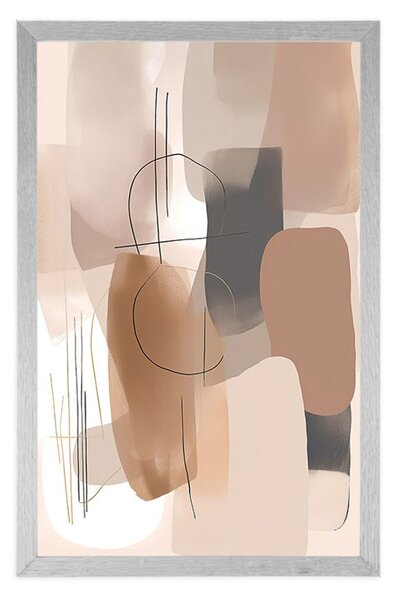 Poster forme abstracte No10