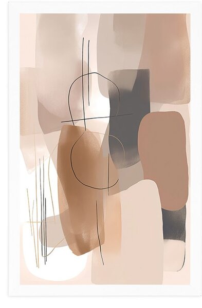 Poster forme abstracte No10