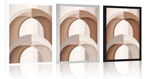 Poster forme abstracte No12