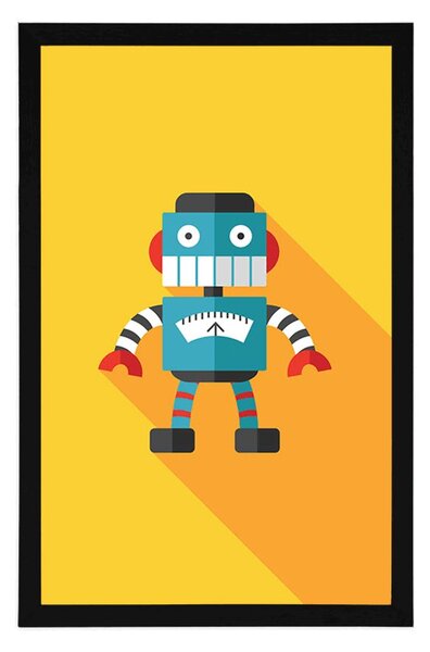 Poster robot vesel