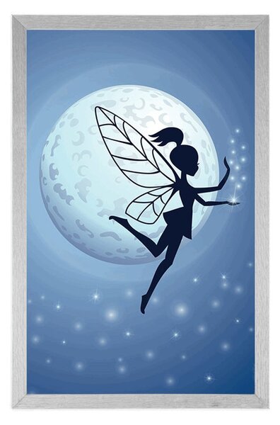 Poster zână în lumina lunii