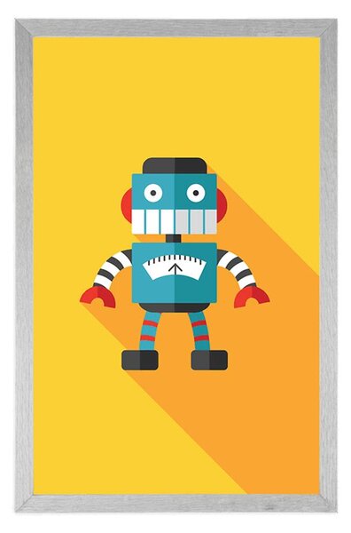 Poster robot vesel
