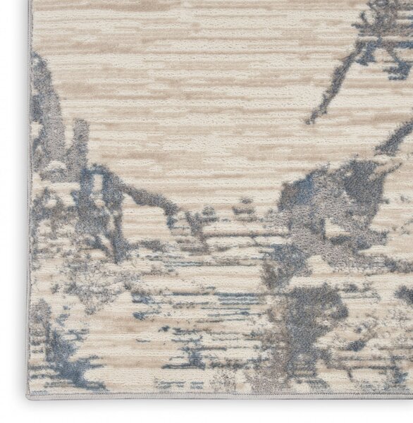 Covor Calvin Klein, Model ECH01, Gri Ivory Blue 69 x 221