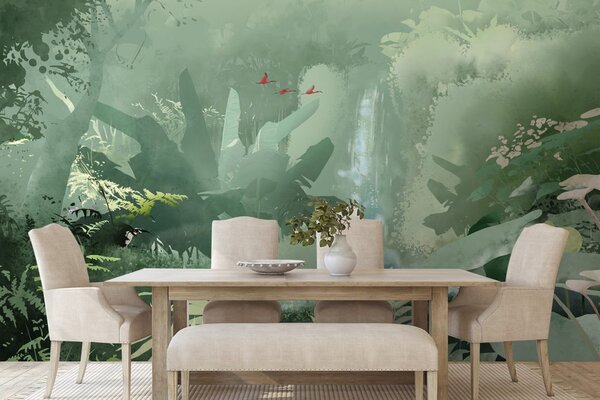 Tapet farmecul junglei neatinse