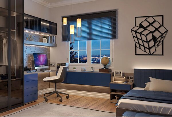 Cub Rubik (Decor perete)
