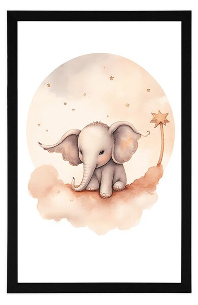 Poster elefant visător