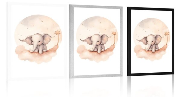 Poster elefant visător
