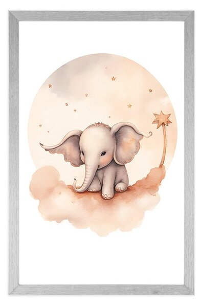 Poster elefant visător