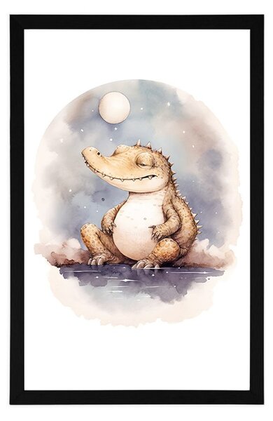 Poster crocodil visător