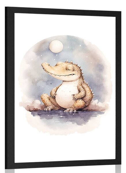 Poster crocodil visător