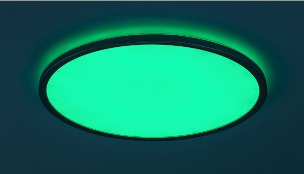 Rabalux 2290 - Plafonieră LED RGB dimabilă RASMUS LED/22W/230V + telecomandă