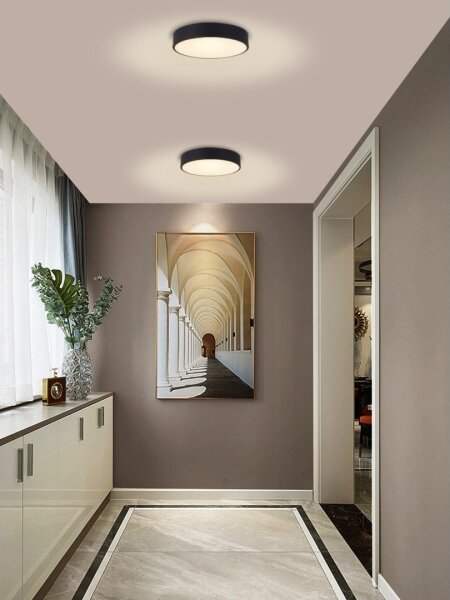 Immax NEO 07201L-LED Plafonieră dimabilă RONDATE 28W/230V negru Tuya+DO