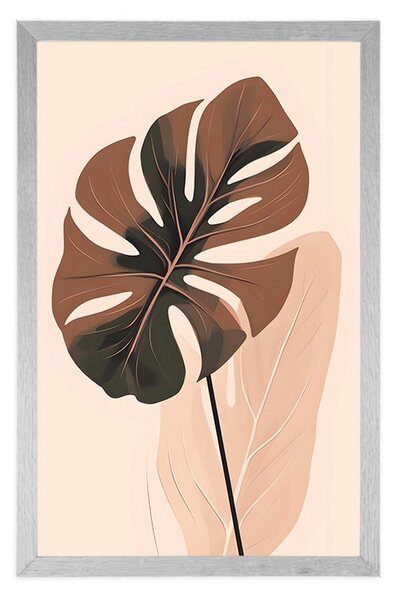 Poster forme abstracte botanice de monstru