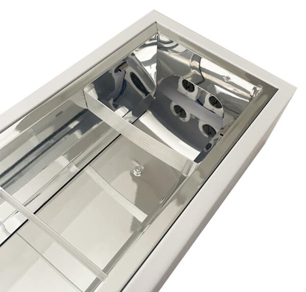 Corp de iluminat fluorescent T8 2xG13/18W/230V 120 cm alb