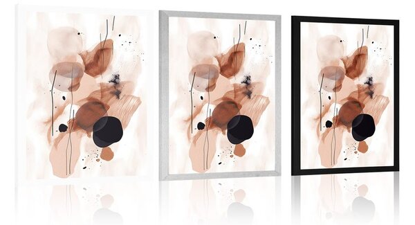 Poster forme abstracte No13