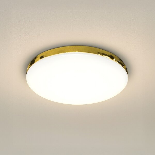 Plafonieră LED pentru baie MAYA LED/15W/230V IP44 aurie