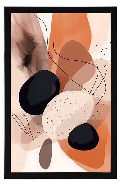 Poster forme abstracte de rocă