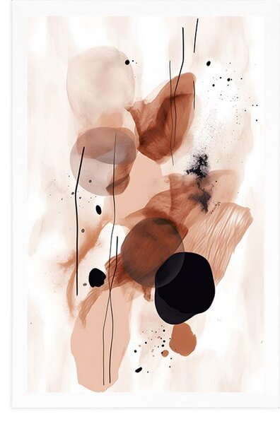 Poster forme abstracte No13