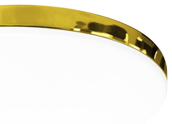 Plafonieră LED pentru baie MAYA LED/15W/230V IP44 aurie