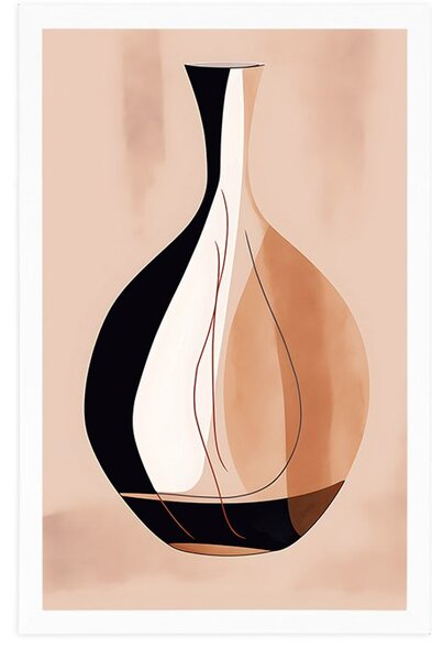 Poster forme abstracte de vază