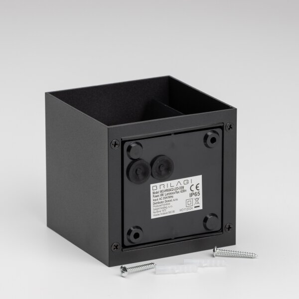 Aplică LED de exterior Brilagi CUBE LED/6W/230V IP54