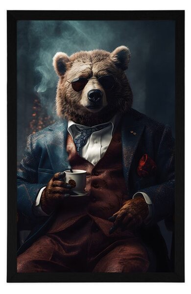 Poster gangster animal urs