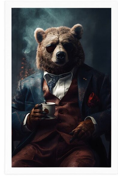 Poster gangster animal urs