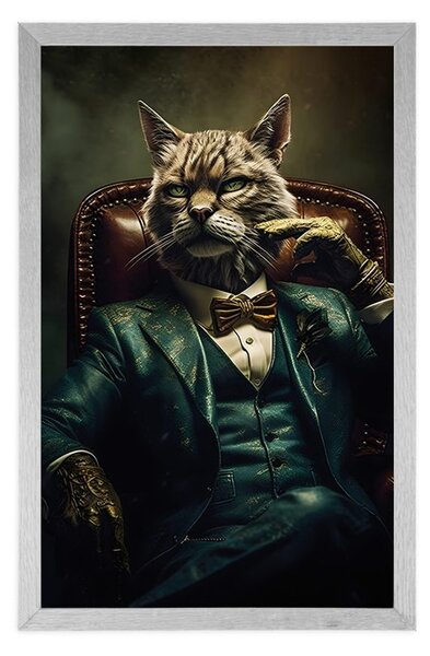 Poster gangster animal pisică
