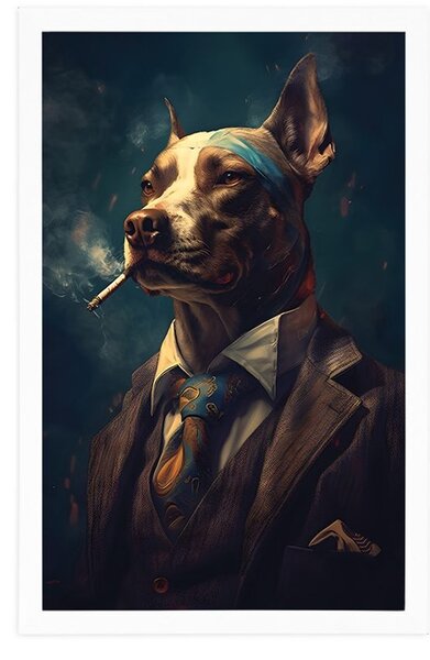 Poster gangster animal câine