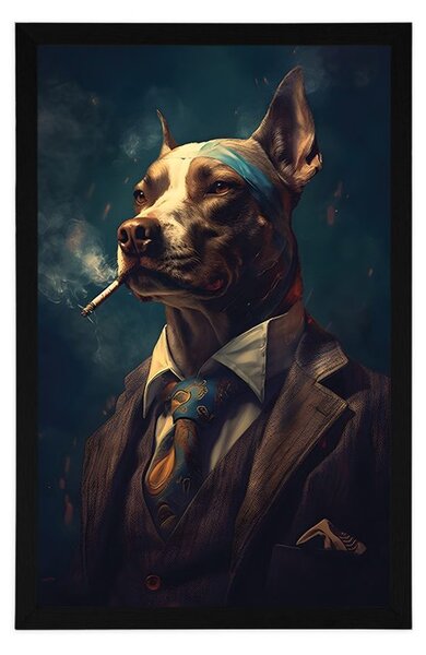 Poster gangster animal câine