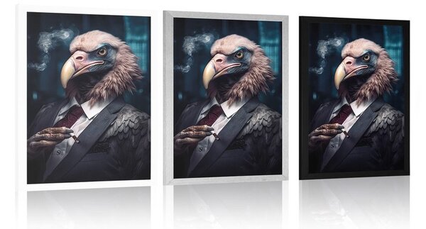 Poster gangster animal vultur