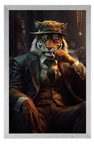 Poster gangster animal tigru