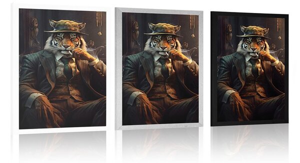 Poster gangster animal tigru