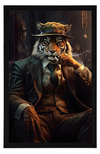 Poster gangster animal tigru