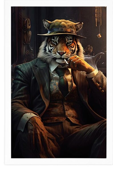 Poster gangster animal tigru