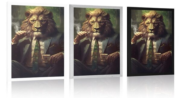 Poster gangster animal leu