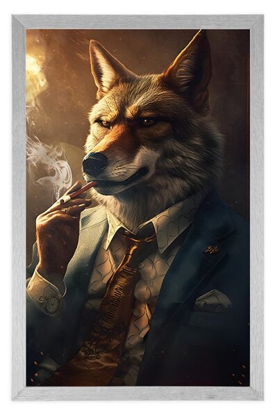 Poster gangster animal lup