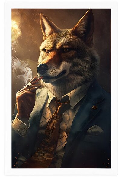 Poster gangster animal lup