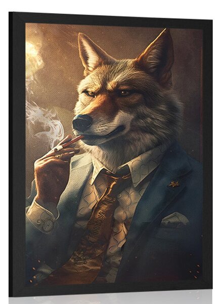 Poster gangster animal lup