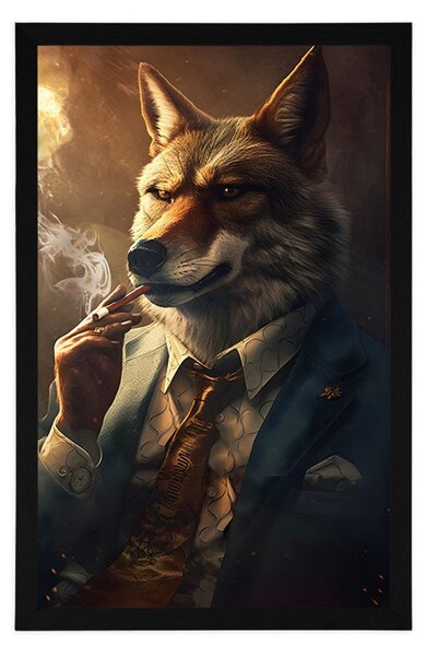 Poster gangster animal lup
