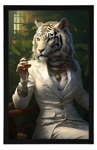 Poster gangster animal tigresă