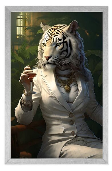 Poster gangster animal tigresă