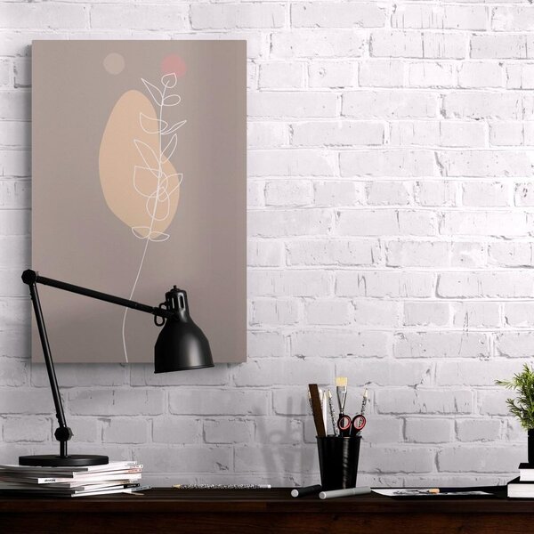 Tablou frunză minimalistă No3